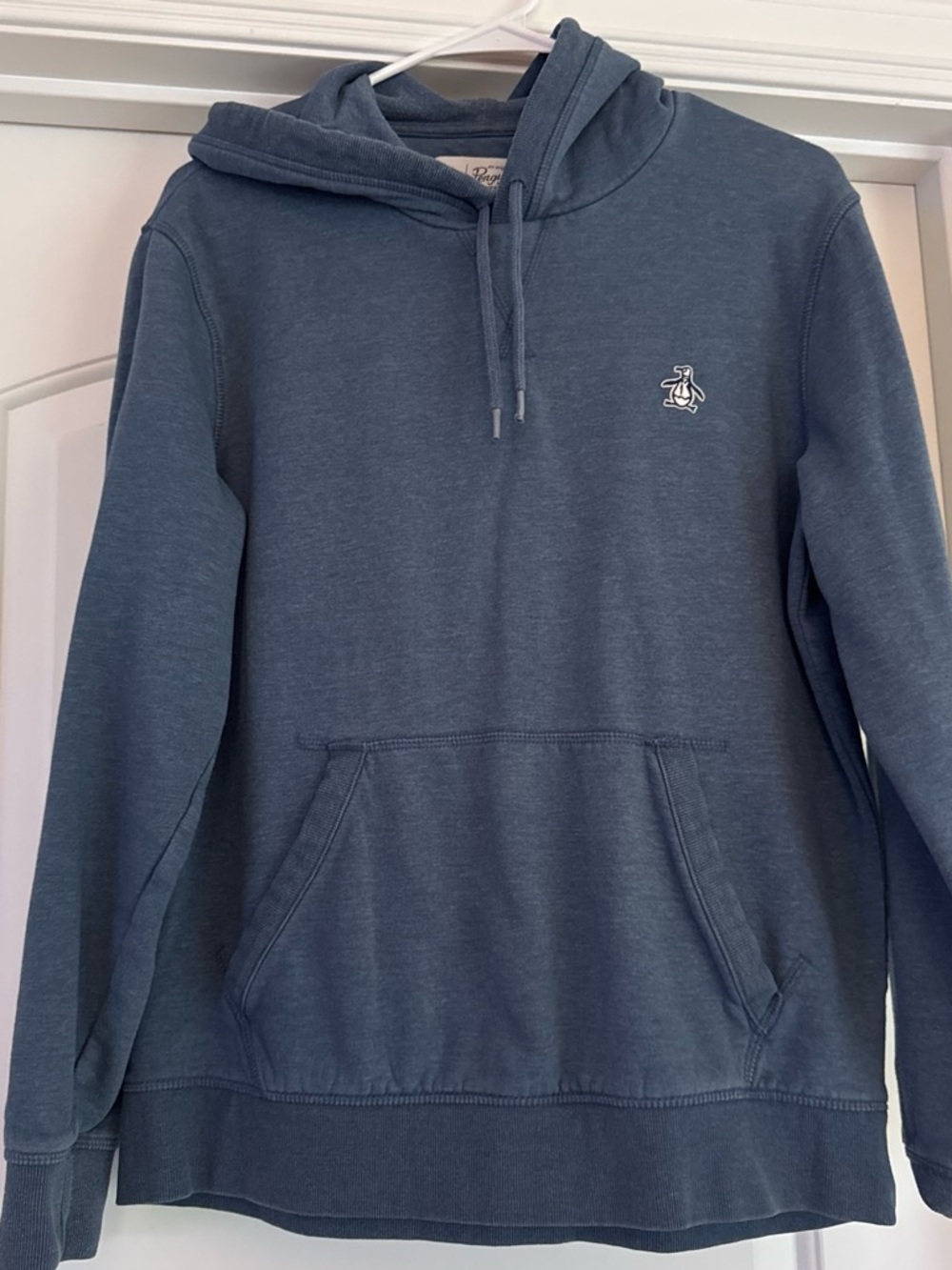 Original Penguin Men's Slate Blue Pullover Hoodie